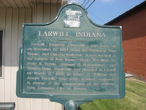 Historical marker in