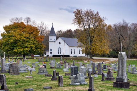 2018-11-05 Barnett Chapel and Cemetery