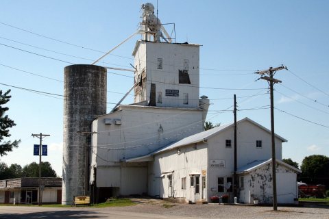 Old grain elevator