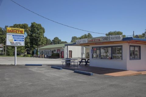 The Dari-ette, not Dairy-ette, ice-cream stand