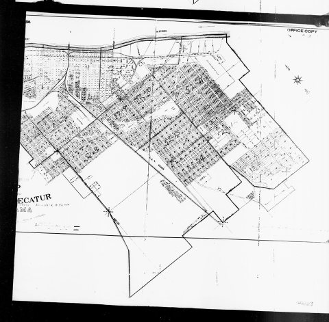 1940 Census Enumeration District Maps - Alabama - Morgan County - Decatur - ED 52-2 - ED 52-14