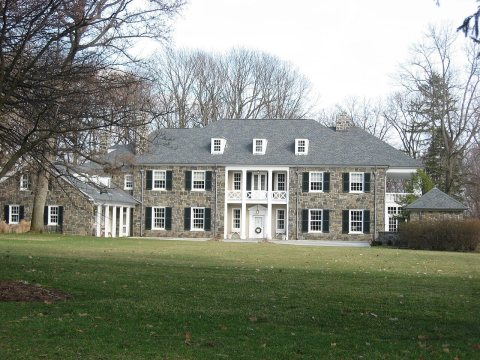 Stone house in