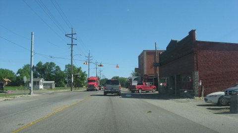 Washington and Main in