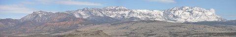 Pine Valley from Veyo Volcano