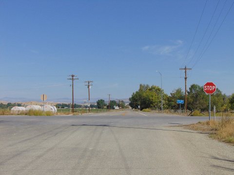 North at US 40 & SR-149 junction in Jensen, Utah, Sep 17