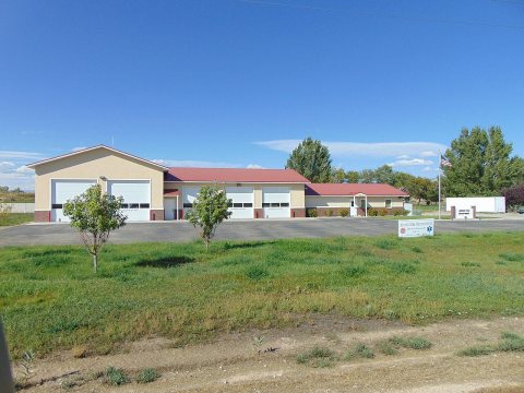 Fire station, Jensen, Utah, Sep 17