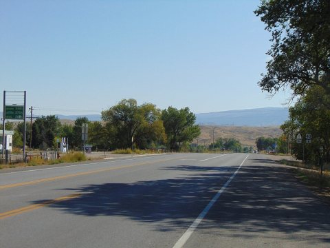 East at US 40 & SR-149 junction in Jensen, Utah, Sep 17