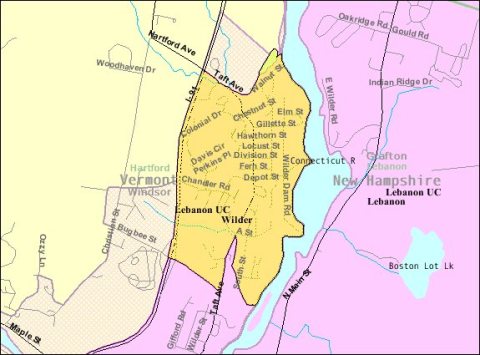 Detailed map of