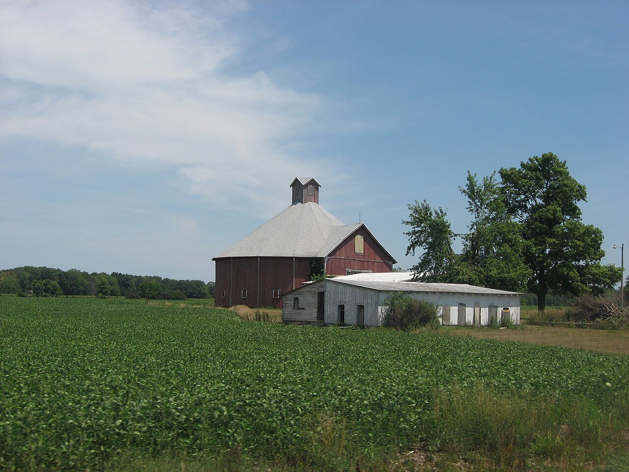 Oliver Perry Watson Round Barn