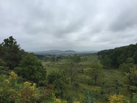 2016-09-28 15 15 07 View south-southeast from U.S. Route 17 and U.S. Route 50 (John Mosby Highway) just east of Ashby G…