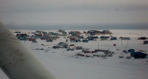 Eek, AK from a bush plane
