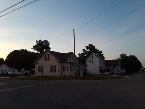 Leaving Quinby at nightfall