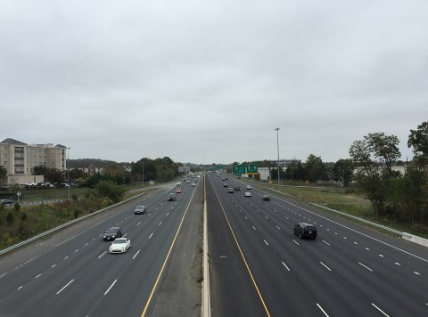 2017-10-13 11 58 42 View south along Virginia State Route 28 (Sully Road) from Sterling Boulevard (Virginia State Secon…