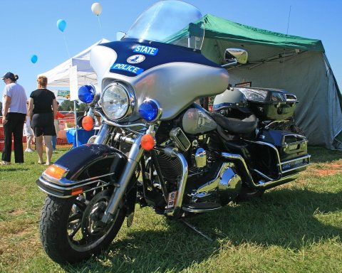 Virginia State Trooper Harley-Davidson Fluvanna Old Farm Day 2008