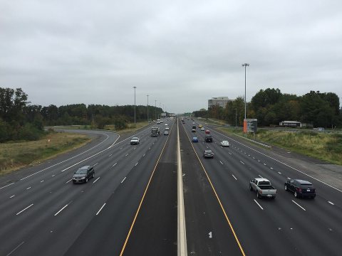 2017-10-13 11 42 45 View north along Virginia State Route 28 (Sully Road) from Frying Pan Road (Virginia State Secondar…