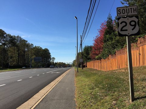 2016-10-28 13 51 02 View south along U.S. Route 29 (Lee Highway) between Virginia State Route 286 (Fairfax County Parkw…