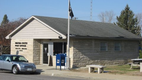 Post office in