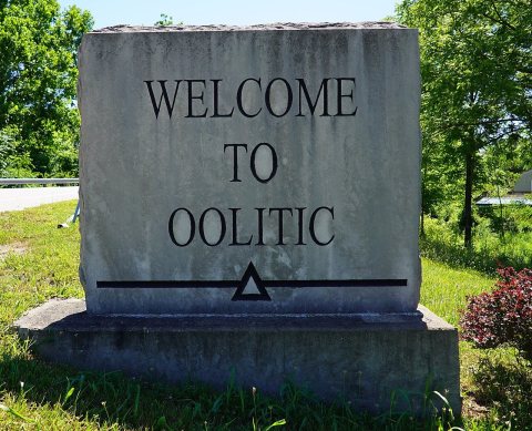 Oolitic, Indiana Sign