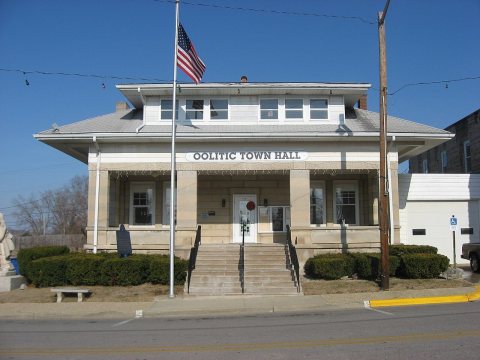Oolitic town hall