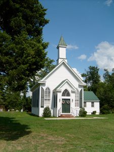 St. James Church located near King William County Courthouse, VA