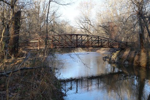 Accotink Loop Trail upper crossing 2020