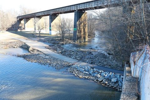 Accotink Loop Trail lower crossing 2021