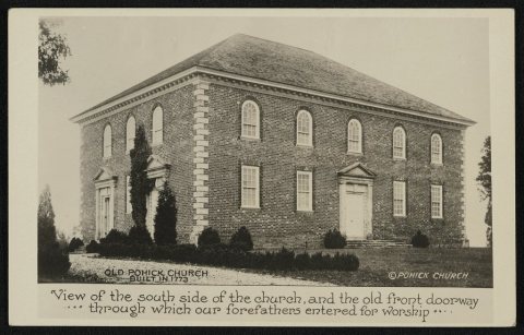 Old Pohick Church built in 1773