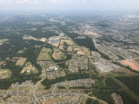 2019-07-19 13 01 08 View north along Founders Drive as it passes through Lenah and Brambleton in Loudoun County, Virgin…