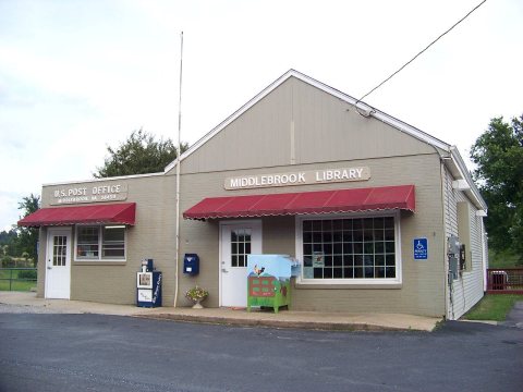 US Post Office and Middlebrook Library