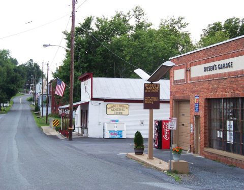 Middlebrook General Store and Rosen's Garage