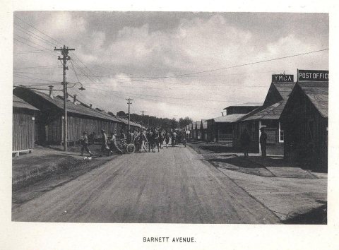 Barnett Avenue, Marine Corps Base Quantico, Virginia, ca. 1918