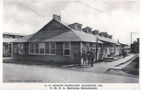 Barracks, Marine Corps Base Quantico, Virginia, ca. 1918