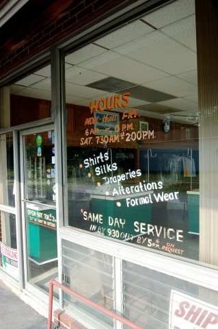Glass Lettering