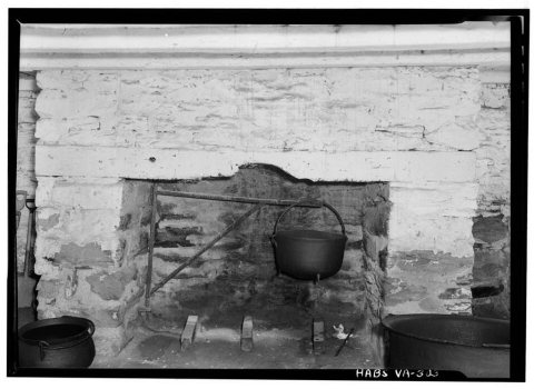 Poplar Forest, Summer Kitchen, State Route 661