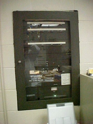 Stuarts Draft Middle School fire alarm control panel -01