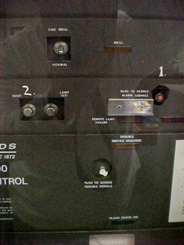 Stuarts Draft Middle School fire alarm control panel -02