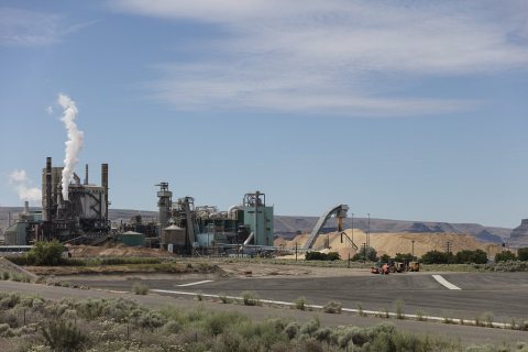 Industrial complex in Washington state