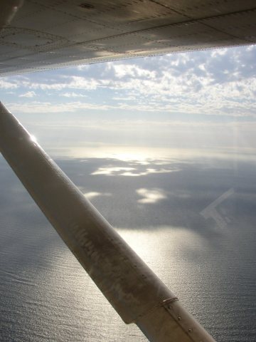 Flight over Puget Sound