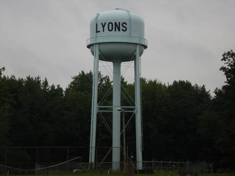 Lyons Indiana Water Tower