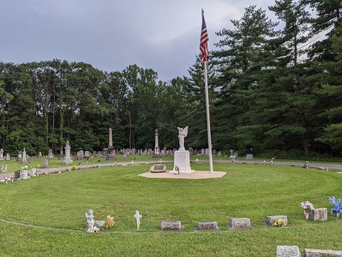 Infant Circle at Immaculate Conception Cemetery