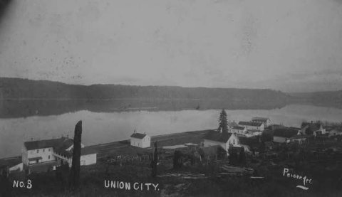 Union City and Hood Canal, probably between 1880 and 1890