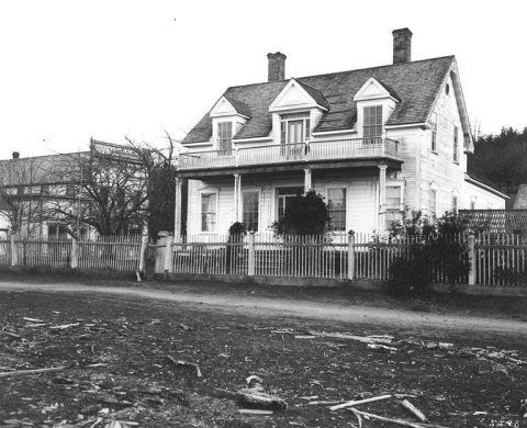 Residence of John McReavy at Union City, on Hood Canal