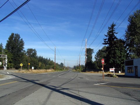 US 99 Looking North at