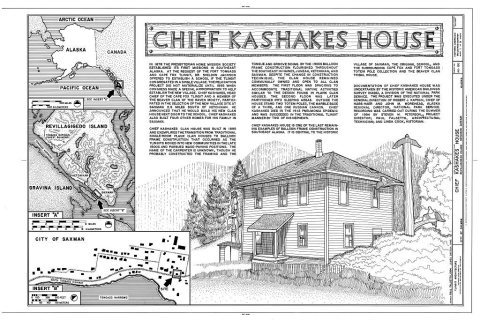 Chief Kashakes' House, Mile 2.5 South Tongass Highway
