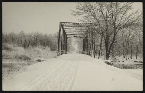 "Chapel Bridge," (looking east)