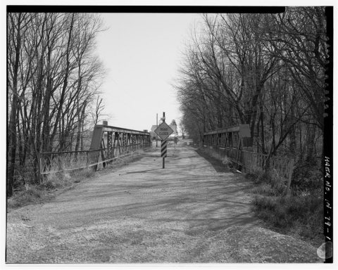 Creviston Bridge, Spanning Big Pipe Creek at County Road 1100 South