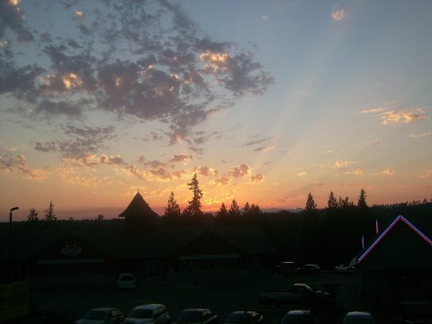 Belfair sunset