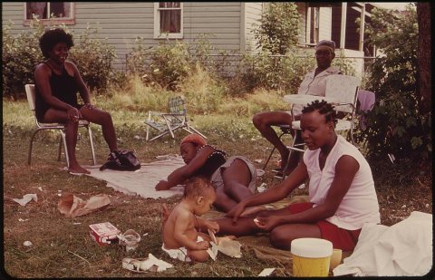 RAND, WV., WITH MUCH OF ITS POPULATION LIVING IN POVERTY, HAS MANY UNPAVED ROADS, SUBSTANDARD HOUSES, AND JUNKED AUTOMO…