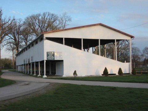 Old Vermillion County Fair Grandstands