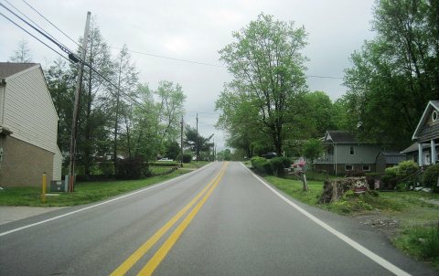 Monongalia Co., WV CR 857 nb (1), May 2024